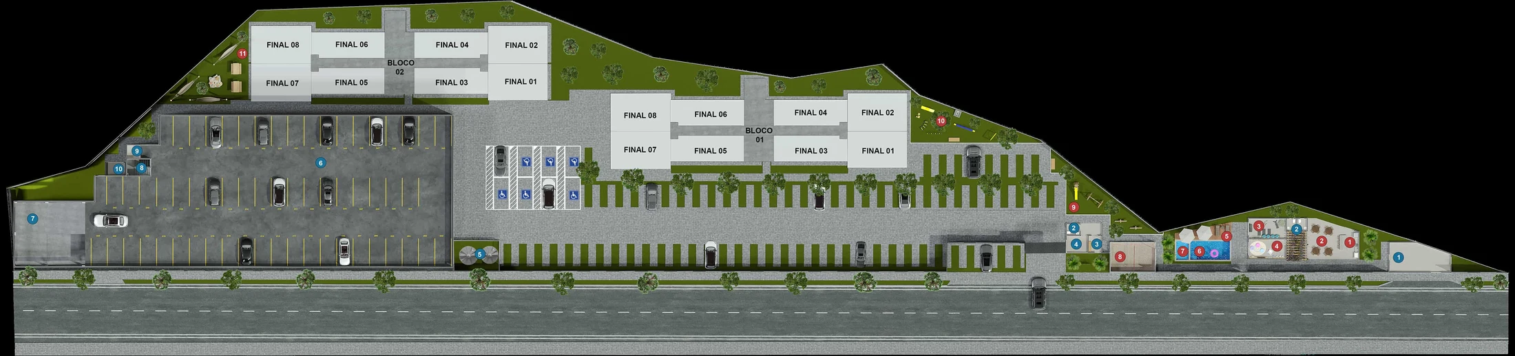 Planta do empreendimento