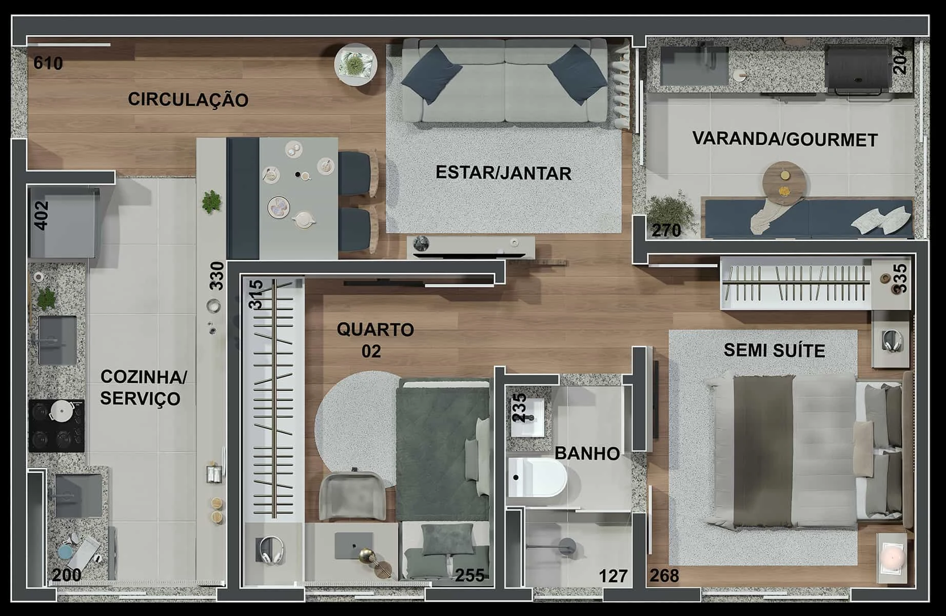 Planta do empreendimento