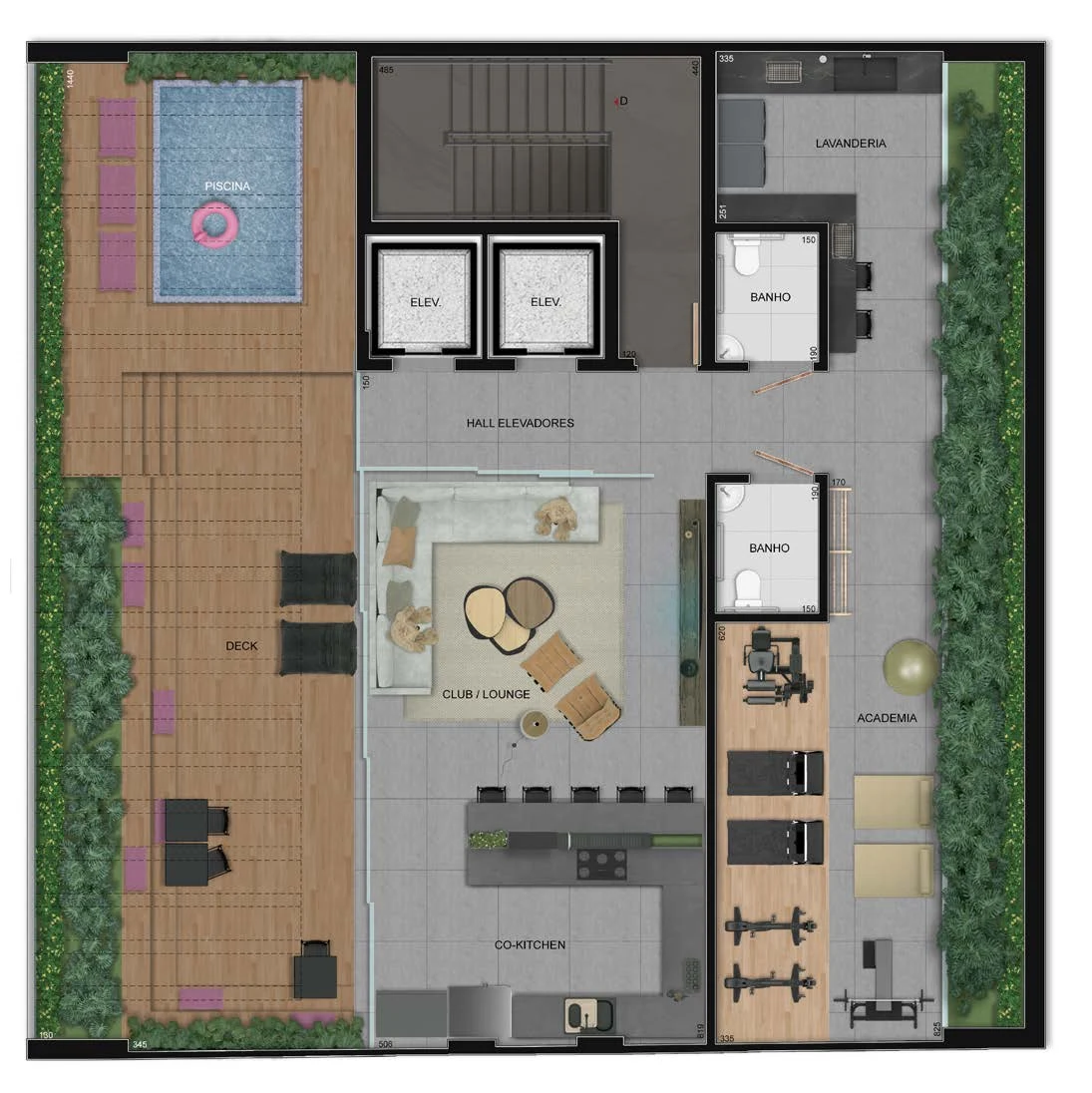 Planta do empreendimento