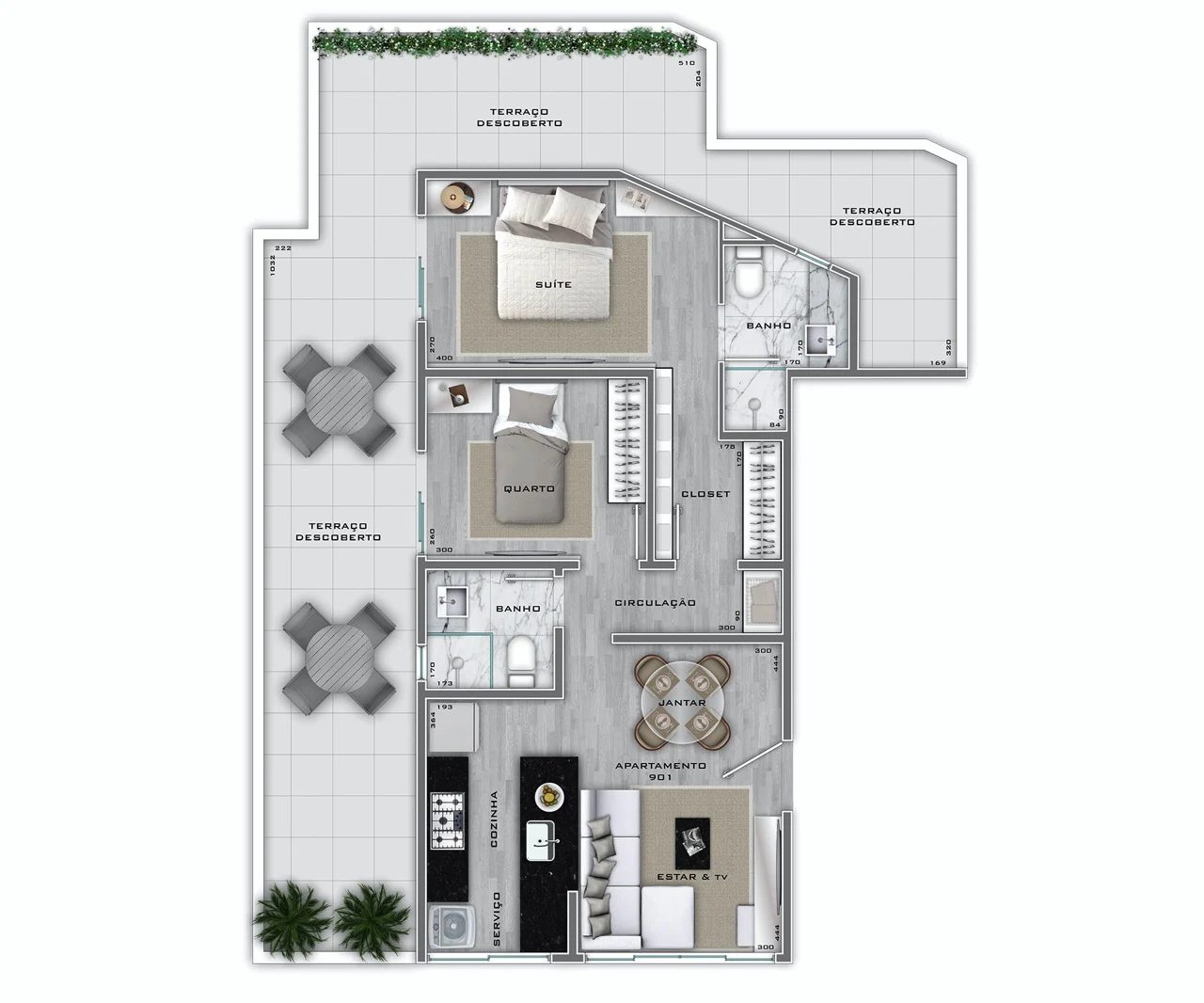 Planta do empreendimento