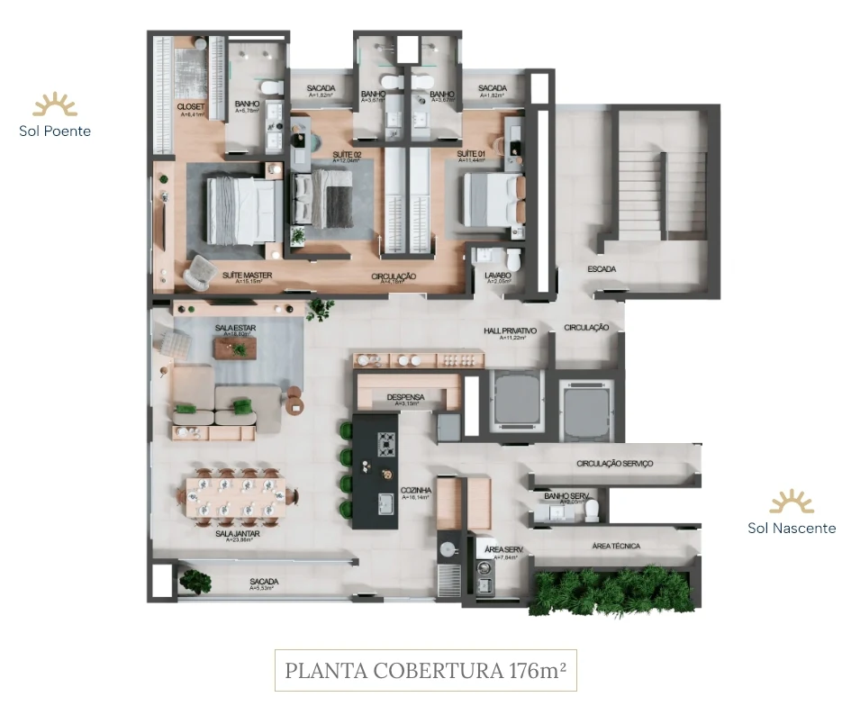 Planta do empreendimento