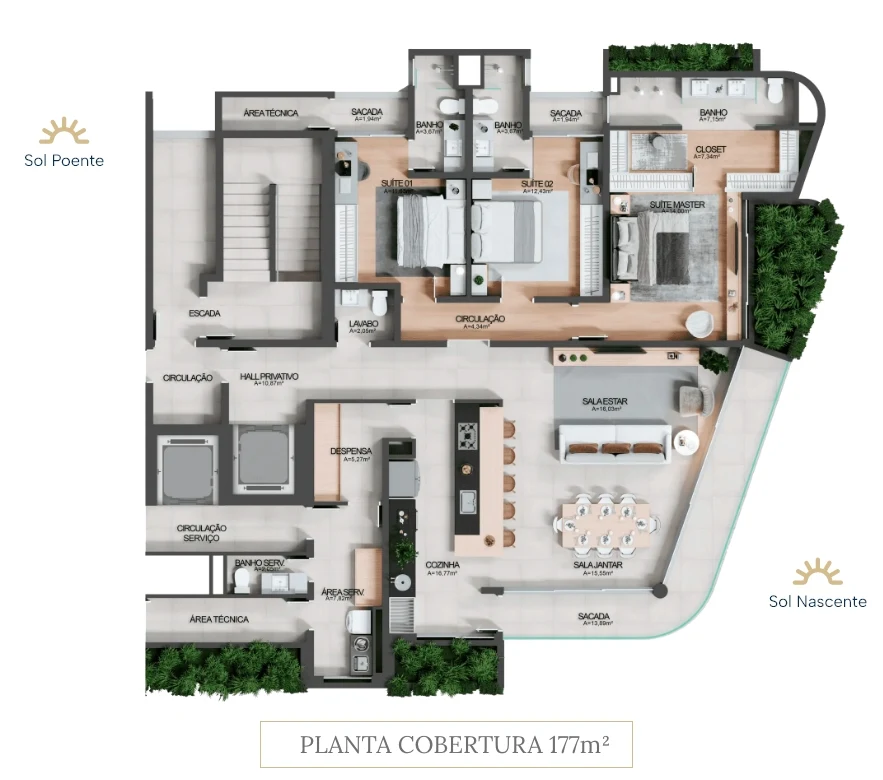 Planta do empreendimento