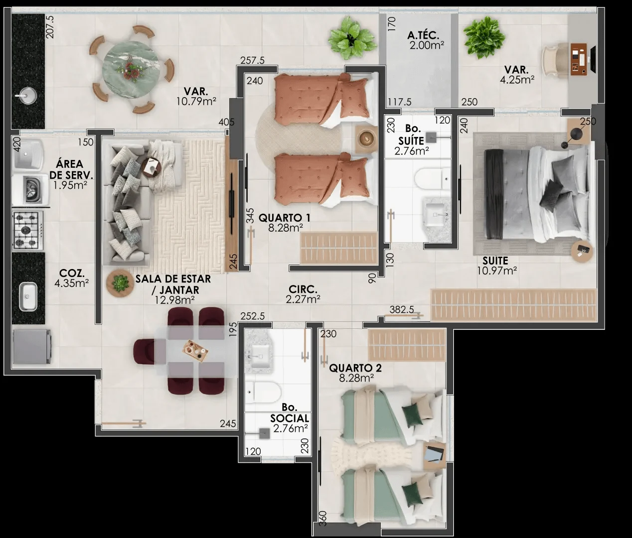 Planta Humanizada Coluna 4