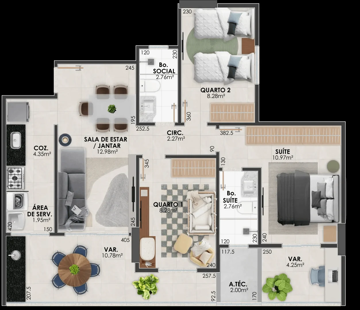 Planta Humanizada Coluna 5