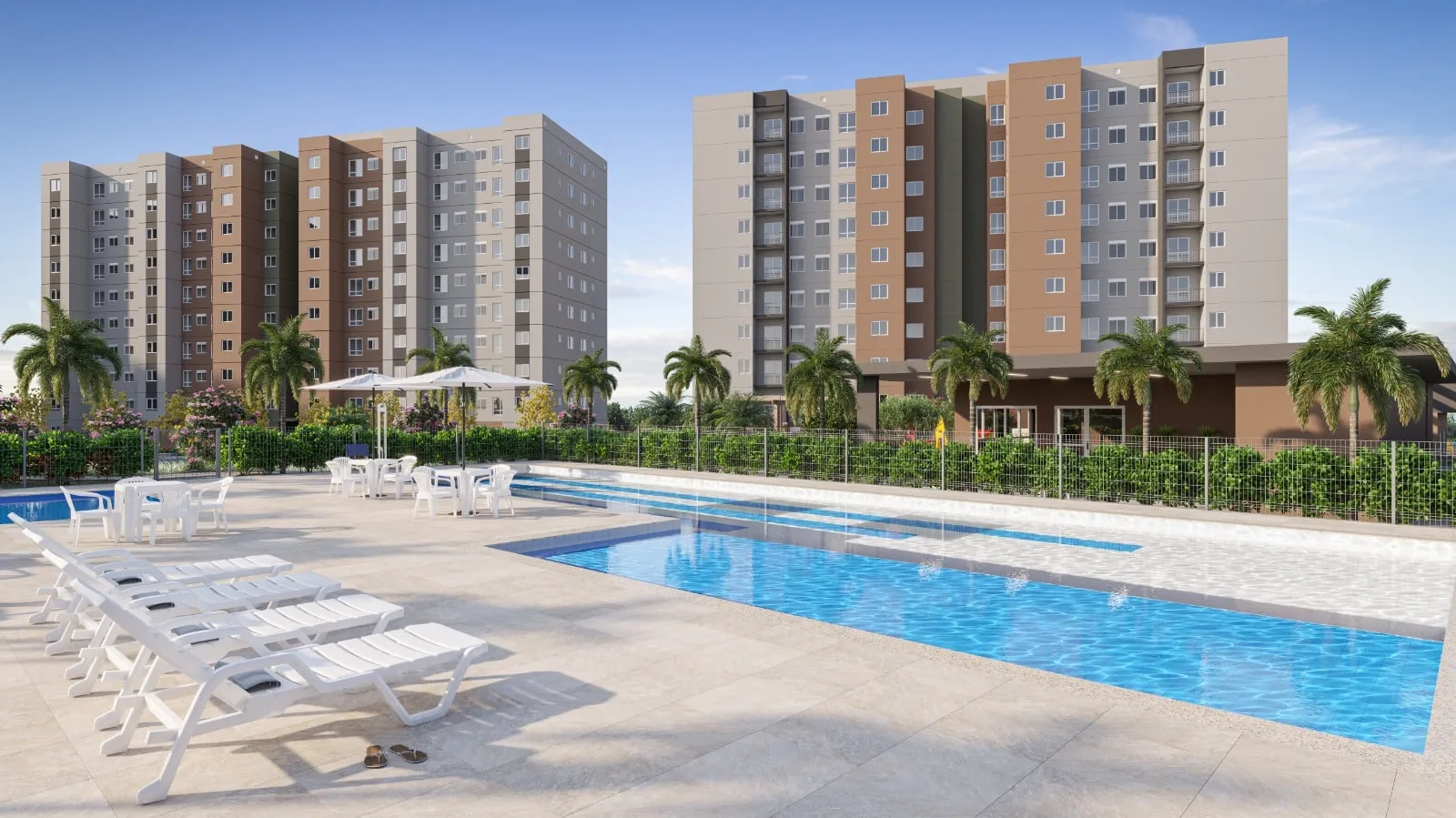 Vista do Arvoredo Apartamento com varanda Minha Casa Minha Vida Morar Construtora